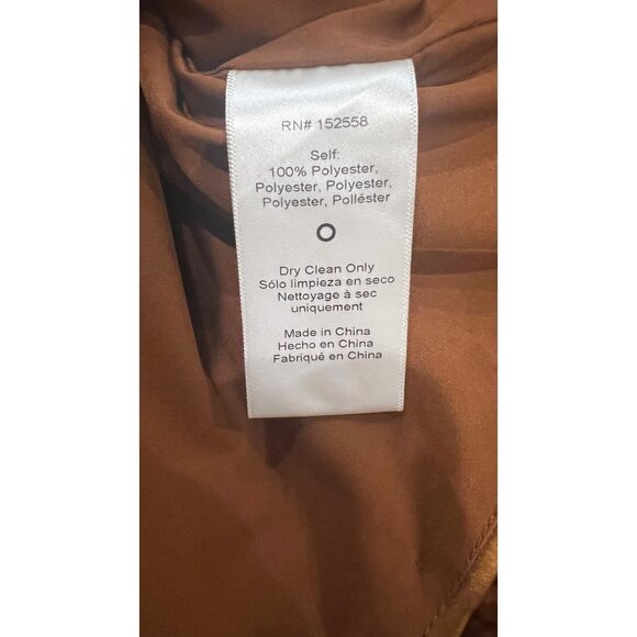 DELFI COLLECTIVE Adrienne Ostrich Feather Strapless bronze Mini dress size M - Picture 9 of 11